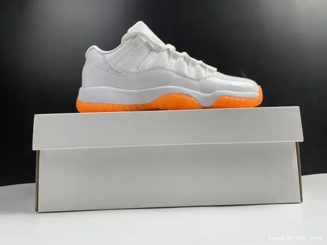 Kicked Out Shoe Store LOW JORDAN AH7860-139 BRIGHT CITRUS 11 RETRO AIR 0624